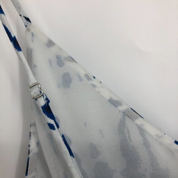 NWT House of Harlow 1960 X REVOLVE  White & Blue Tie Dye Lina Mini Dress size XS - Picture 11 of 16